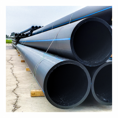 China Manufacture 280mm 560mm 110mm 225mm 25mm 90mm 75 Mm Sdr11 200mm Hdpe Pipes Pn10 Polyethylene Pipe